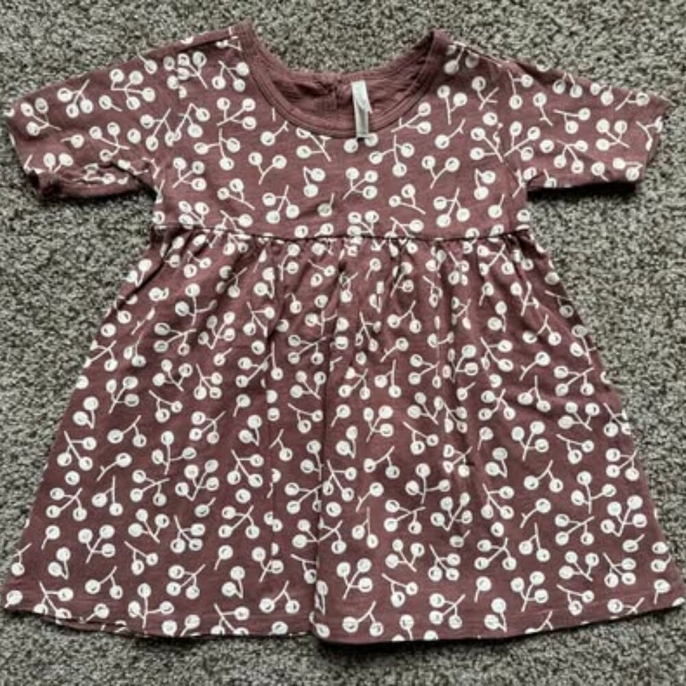 18-24m Rylee+Cru 100% cotton cherries dress